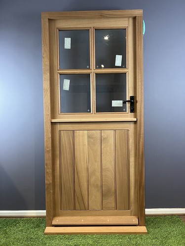 Exterior double glazed front - glazed,