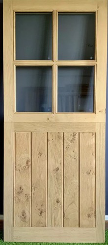Exterior double glazed front - glazed,