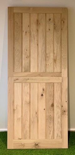 Exterior front door - front, rustic