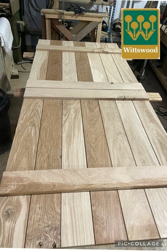 Solid oak ledged - ledged, stable